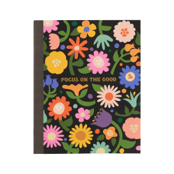 2026 Organized by Happy Planner Monthly/Weekly Classic Book Bound Soft Planner, 7-3/4" x 9-3/4", Bold Blocky Flowers, January To December, PB0006C013