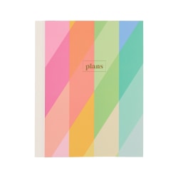 2026 Organized by Happy Planner Monthly/Weekly Classic Book Bound Soft Planner, 7-3/4" x 9-3/4", Happy Brights, January To December, PB0006C014