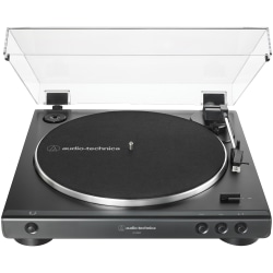 Audio-Technica AT-LP60X 2-Speed Fully Automatic Belt-Drive Stereo Turntable, Black