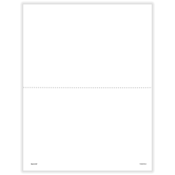 ComplyRight™ 1095-B and/or 1095-C Blank Tax Forms With Printed Backer Instructions, 8-1/2" x 11", Pack of 500 Forms