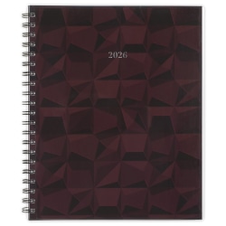 Cambridge® Facet 2026 Customizable Weekly Monthly Planner, Large, 8 1/2" x 11"