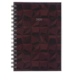Cambridge® Facet 2026 Customizable Weekly Monthly Planner, Small, 5 1/2" x 8 1/2"