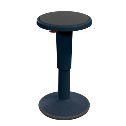 Hierarchy Height-Adjustable Grow Stool, 18"H, Navy