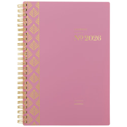 Cambridge® WorkStyle® Balance 2026 Weekly Monthly Planner, Cosmetic Pink, Small, 5 1/2" x 8 1/2"
