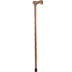 Brazos Walking Sticks™ Twisted Walnut Walking Cane, 37", Natural