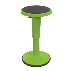 Hierarchy Height-Adjustable Grow Stool, 24"H, Green