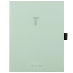 AT-A-GLANCE® FOUNDATION GOAL SETTING Undated Weekly Monthly Planner, Bio Mint, Small, 5 1/2" x 8 1/2"