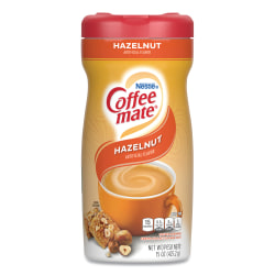 Nestlé® Coffee-mate Powdered Creamer Canister, Hazelnut, 15 Oz