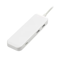 Philips 3-Port USB Extension Bar, 6', White
