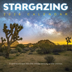 2026 TF Publishing Scenic & Nature Monthly Wall Calendar, 12" x 12", Stargazing, January To December
