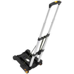 Mount-It Folding Premium Luggage Cart, Black