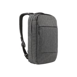 Incase Designs City Compact - Notebook carrying backpack - 15.6" - gunmetal gray, black heather