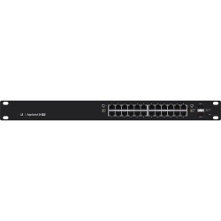 Ubiquiti EdgeSwitch ES-24-250W Layer 3 Switch - 24 Ports - Manageable - 10/100/1000Base-T, 1000Base-X - 3 Layer Supported - 2 SFP Slots - 1U High - Desktop, Rack-mountable - 1 Year Limited Warranty