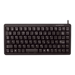 CHERRY G84-4100 Compact Keyboard - Keyboard - PS/2, USB - US - black