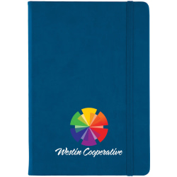 Custom Full-Color Bella Luna Hard Cover Journal, 8-1/4", Assorted Colors