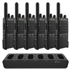 Cobra® Pro Business 42-Mile-Range 2-Way Radios, Black, 6-Pack, PX650