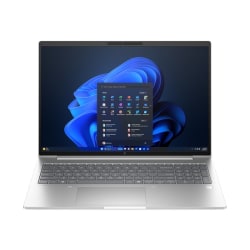 HP EliteBook 6 G1i Notebook AI - 177-degree hinge design - Intel Core Ultra 5 - 225U/up to 4.8 GHz - 32 GB RAM- pike silver aluminum - BD5M4UT#ABA