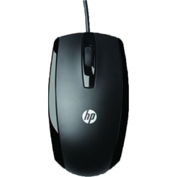 HP X500 Wired Mouse, Black