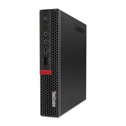 Lenovo® ThinkCentre® M720 Tiny Desktop PC, Intel® Core™ i5, 8GB Memory, 256GB Solid State Drive, Windows® 10 Pro