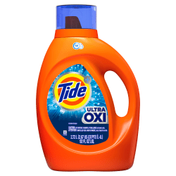Tide Ultra Oxi Liquid Laundry Detergent, Fresh, 92 Oz