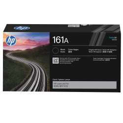 HP 161A Black Original LaserJet Toner Cartridge