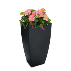 Mayne Kobi Planter, 38"H, Black