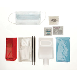 Medline Deluxe Biohazard Fluid Clean-Up Kit