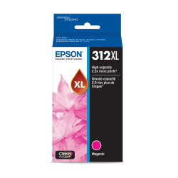 Epson® 312XL Claria® High-Yield Photo Magenta Ink Cartridge,T312XL320-S