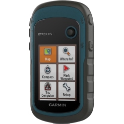 Garmin eTrex 22x Handheld GPS Navigator - Rugged - Handheld, Mountable - 2.2" - 65000 Colors - Turn-by-turn Navigation - USB - 25 Hour - Preloaded Maps - 240 x 320 - Water Resistant