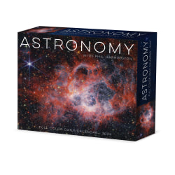 2026 Willow Creek Press Page-A-Day Daily Desk Calendar, 6-1/4" x 5-1/2", Astronomy, January To December, 53911