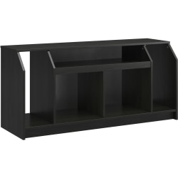 Ameriwood Home The Loft TV Stand For TVs Up To 59", 22"H x 47-9/16"W x 15-11/16"D, Black Oak