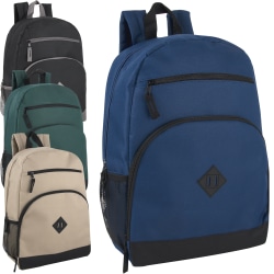 Trailmaker 2-Tone Backpacks, Assorted Colors, Boy, Case Of 24 Backpacks