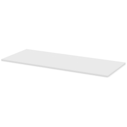 Lorell® Width-Adjustable Training Table Top, 72" x 30", White
