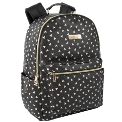 Jessica Simpson Backpack With 16" Laptop Sleeve, Black Heart