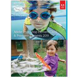 Adobe® Photoshop® Elements And Premier Elements 2019, For PC/Mac®, POS-Activated