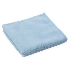 Medline Microfiber Cleaning Cloths, Medium Weight, 12" x 12", Blue, Pack Of 250