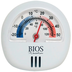 BIOS Medical Indoor Magnetic Thermometer - 4°F (-20°C) to 122°F (50°C) - For Home, Office, Indoor, Car