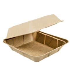 Eco-Products Container, Hingd, Hd, 8", 100Ct, Ecohd8Hw