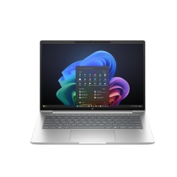 HP ProBook 4 G1q 14" Copilot+ PC Notebook, WUXGA, Qualcomm Snapdragon X X1-26-100, 16 GB, 512 GB SSD, English Keyboard, Pike Silver, BG6J9UTABA