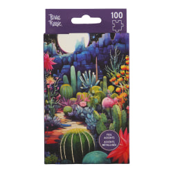 Brea Reese 100-Piece Mini Puzzle, Magical Desert, 5" x 7", Total Qty 1