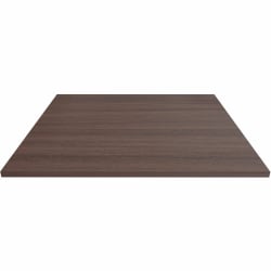 Lorell Hospitality/Conference Tabletop, 42"W x 42"D, Espresso, 18253