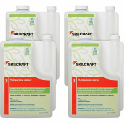 SKILCRAFT Multipurpose Cleaner - For Multipurpose, Hard Surface - Ready-To-Use/Concentrate - Liquid - 7149189