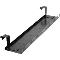 Mount-It MI-7282 Under-Desk Cord Tray, Black