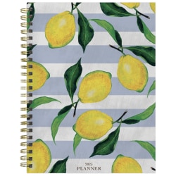 2025 TF Publishing Weekly/Monthly Planner, 6-1/2" x 8", Lemons of Capri, January To December
