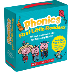 Scholastic Teacher Resources Phonics First Little Readers, Grades K To 2nd, Set Of 25 Books