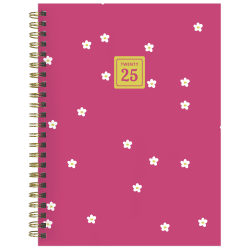 2025 TF Publishing Weekly/Monthly Planner, 6-1/2" x 8", Lil Buds, January To December