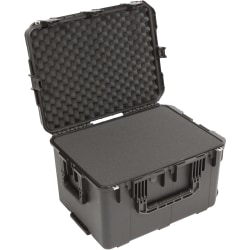 SKB Cases iSeries Protective Case With Foam And Wheels, 23" x 17" x 14", Black