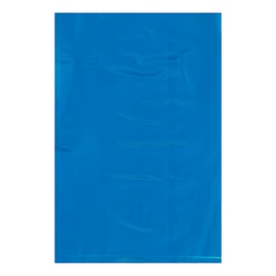 Office Depot® Brand 2 Mil Colored Flat Poly Bags, 6" x 9", Blue, Case Of 1000