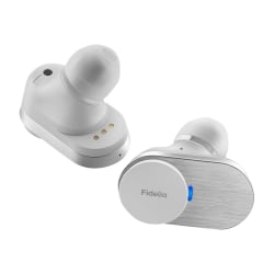 Philips Fidelio T1 - True wireless earphones with mic - in-ear - Bluetooth - active noise canceling - white