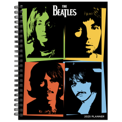 2025 TF Publishing Weekly/Monthly Planner, 6-1/2" x 8", The Beatles, January To December